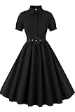 AXOE Damen Rockabilly Kleid 50er Jahre Vintage...