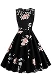 AXOE Damen Rockabilly Kleid 50er Jahre Outfit...