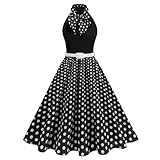 Odizli Rockabilly Kleider Damen 50er Jahre...