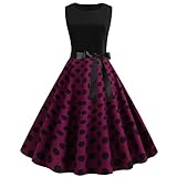 MeiLyviba Kleider Damen Vintage Cocktailkleid 50er...