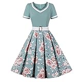 Rockabilly Kleider Damen 50er Jahre Petticoat...