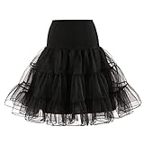 RULTA 50er Jahre Frauen Retro Petticoat Unterrock...