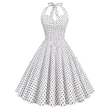 50er Jahre Kleid Damen Vintage Petticoat...