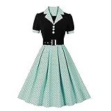 Odizli Rockabilly Kleider Damen 50er Jahre...