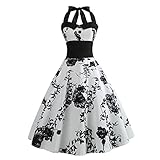 MeiLyviba Kleider Damen 50er 60er Jahre Kleid...